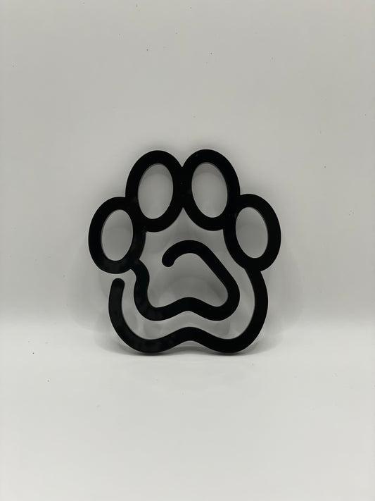 Home & Office: Acrylic Paw Print Bookmark