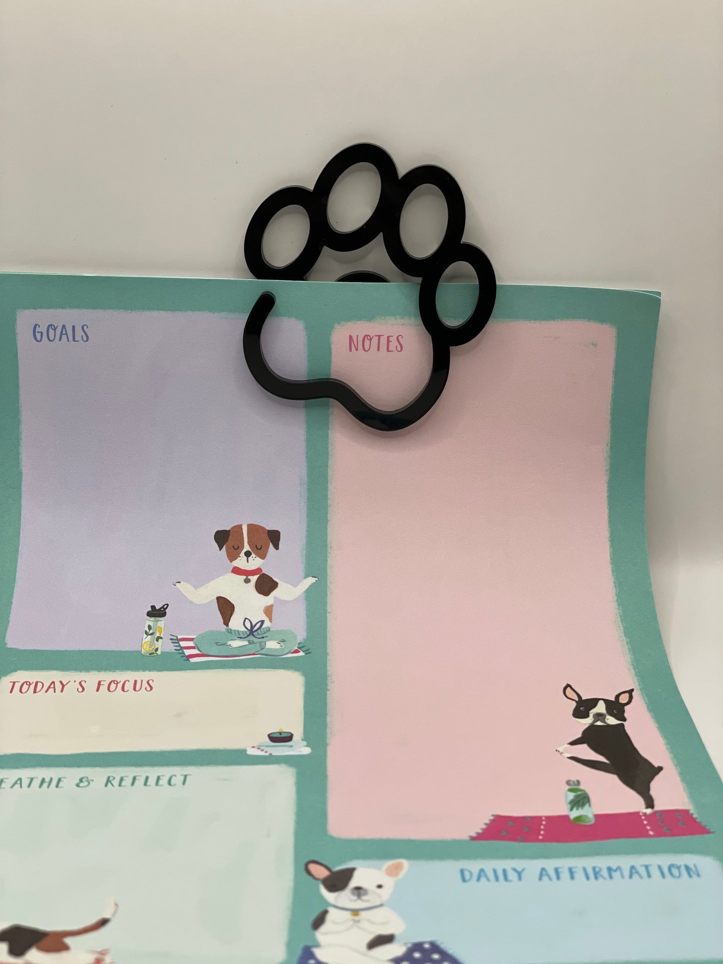 Home & Office: Acrylic Paw Print Bookmark