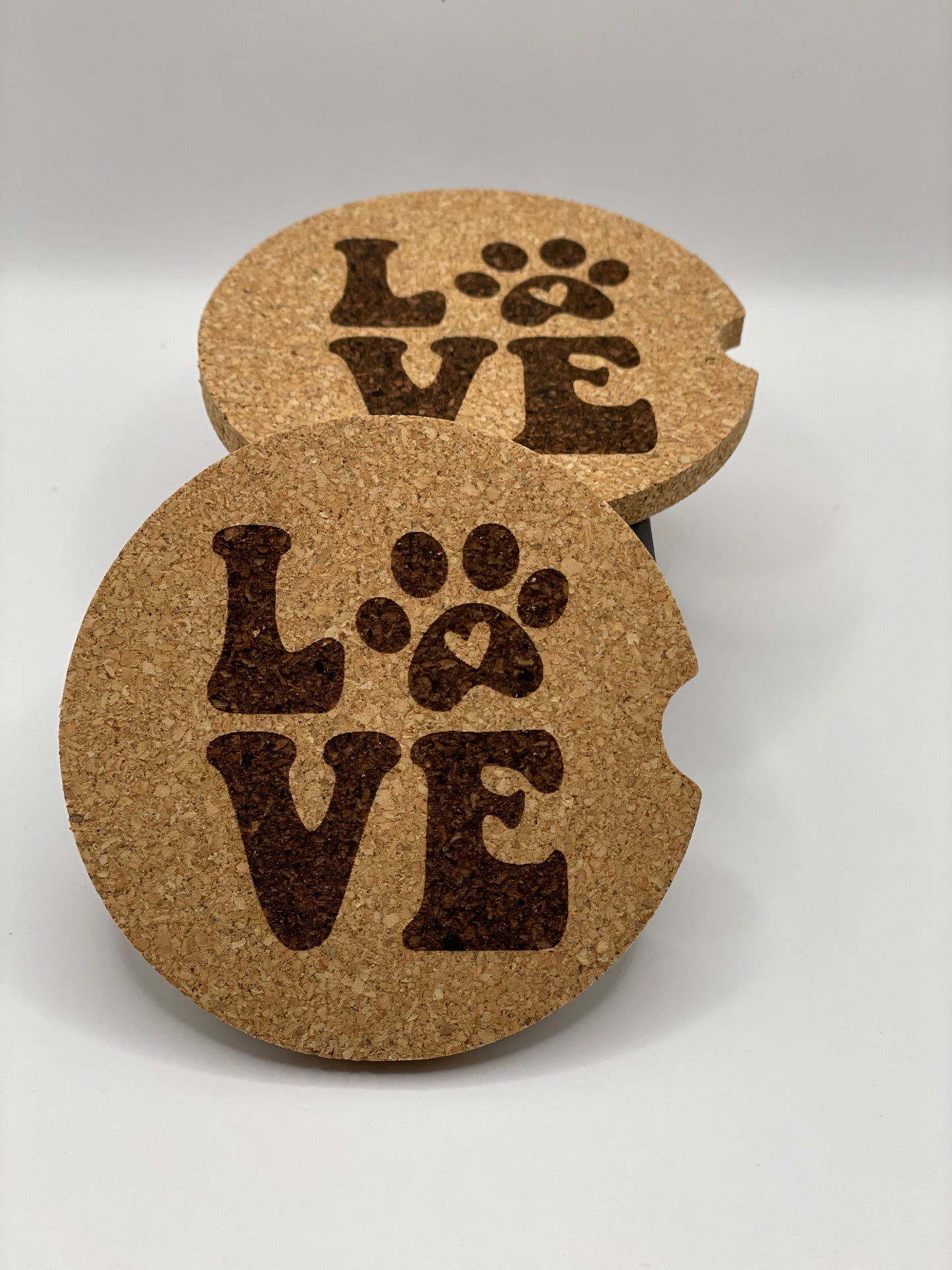 Drinkware: Car-Friendly Cork Coaster (set of 2)